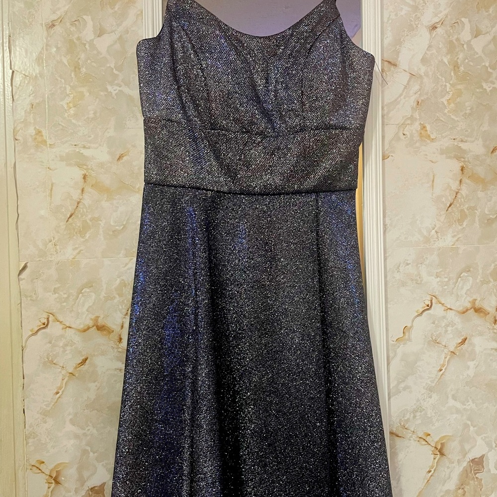 blue and sparkly